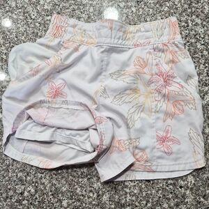 Floral Athletic Women's Shorts